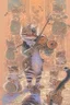 Placeholder: a cute cat conductor conducts a cat orchestra by jean baptiste monge watercolor and ink highly detailed digital painting elegant intricate very attractive beautiful award winning fantastic view crisp quality acrylic art in sunshine