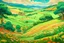 Placeholder: acores beautiful fields masterpiece painting in studio ghibli style in hayao myazaki style