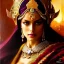 Placeholder: portrait beautiful face queen of Sheba ,busty,medieval metal armor balanciaga fashion clothe painting by gaston bussiere, greg rutkowski, yoji shinkawa, yoshitaka amano, tsutomu nihei, donato giancola, tim hildebrandt, oil on canvas, cinematic composition, extreme detail,fit full head inside picture