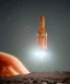 Placeholder: space rocket made of carrots