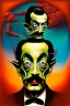 Placeholder: Potrait of dali as dali style paint