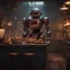 Placeholder: Robot chef 80s American style, a masterpiece, 8k resolution, dark fantasy concept art, Dead Island 2 style, dynamic lighting, hyperdetailed, intricately detailed, Splash screen art, trending on Artstation, deep color, Unreal Engine, volumetric lighting, Alphonse Mucha, Jordan Grimmer, 8k resolution concept art by Greg Rutkowski dynamic lighting hyperdetailed intricately detailed Splash art trending on Artstation triadic colors Unreal Engine 5 volumetric lighting Alphonse Much