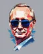 Placeholder: Putin Art illustration sunglasses