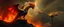 Placeholder: Neubraxas fire and darkness volcano Haiti dragon with rooster head and serpent legs as a vision of the beginning of awakening within a dream of paint color and time and a whip covered in blood