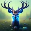 Placeholder: A small deer , magic, head and shoulders,deep colours, 8k resolution concept art portrait by Greg Rutkowski, Artgerm, WLOP, Alphonse Mucha, dynamic lighting, hyperdetailed,intricately detailed ,Splash art, trending on Artstation, triadic colors, Unreal Engine 5 , volumetric lighting Splash art fantasy"