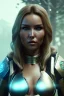 Placeholder: Camilla luddington face, big busty hitomi tanaka, texture skin,Crystal yellow eyes, long white hair, wearing The Lara Croft, realistic, 4k, intricate, best quality, fog particles, fire particles, octane render, vray, sword fire, rain