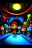 Placeholder: 3D Avatar Design, "Playful, Cute, Colorful, Animated, Quirky, " "Unity, " "Puppet theate, " "Bright and vibrant lighting, " "Overhead camera angle, " "Cartoon rendering, " "By David Rodriguez"