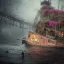 Placeholder: Insanely detailed photograph of an “artexture plans tug boat ” with intricate detailed of natural lighting, intricate embroidered band of ceiling candles, hyperdetailed painting by Ismail Inceoglu Huang Guangjian and Dan Witz CGSociety ZBrush Central fantasy art album cover art,8K, hdr, romantic, mysterious, ominous, flowers, jewelry, steam,oil,cafe,street vendor,steamship,D&D