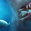 Placeholder: thalassophobia, 4k, highly-detail, deep sea fish