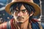 Placeholder: Luffy in 8k live action anime artstyle, one piece them, Young man, dynamic pose, intricate details, highly detailed, high details, detailed portrait, masterpiece,ultra detailed, ultra quality