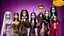 Placeholder: draw a birthday cake with logo number 23 or one candle 23 .Insanely detailed Addams Family movie still with Barbie dolls, art by tim burton