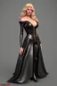 Placeholder: Claudia Schiffer as evil queen in leather gown, voluptuous, cleavage, stern, angry, emperious, 8K, realistic, high sefinituon, unreal 5 engine,low key lightning