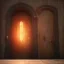 Placeholder: magic door opening alchemy colorful