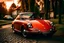 Placeholder: wallpaper with porsche oldtimer