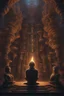 Placeholder: Insanely Detailed Genius thinking deep thoughts , 8k resolution concept art, Greg Rutkowski, H.R. Giger, deep color, Nighttime Lighting, digital illustration, 4K, Hyperdetailed, Intricate Details, 3D shading, Art of Illusion, vapor, iridescent, fire, fantastical