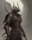 Placeholder: Detailed anime boy, dark brown hair, black and red dragon scale armour, intricate details, full body portrait, keep head in frame, slight smile, black Japanese motif, concept art, highly detailed, digital painting, concept art, sharp focus, illustration, art by Yoji Shinkawa, WLOP and greg rutkowski and alphonse mucha and artgerm and yanjun Chen and Junji ito and Makoto Shinkai, HDR, octane render