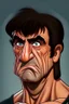 Placeholder: Sylvester Stallone actor cartoon 2d