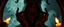 Placeholder: close up portrait of a voodoo transhumanism witchcraft inside mirror