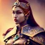 Placeholder: portrait of a warrior with ottoman beautiful girl themed armour, extremely detailed, UHD, 8k,The close-up camera effect,sharp focus, perfect position,hyperphotorealistic, unreal engine 5, octane render