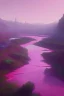 Placeholder: Pink river