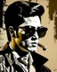 Placeholder: Elvis Presley Francisco Art illustration sunglasses