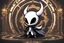 Placeholder: Chibi Hollow knight venom in 8k solo leveling shadow artstyle, in the style of fairy academia, hollow knight them, mask, close picture, neon lights, intricate details, highly detailed, high details, detailed portrait, masterpiece,ultra detailed, ultra quality