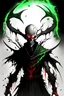 Placeholder: male, necromancer, green eyes, skull mask