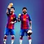 Placeholder: Lionel Messi und diego armando maradona halten gemeinsam in einem Stadion den Worldcup in der Hand, Fußball, stadion, viele menschen, perfect quality, argentinien, photography, central