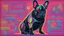 Placeholder: French bulldog neon