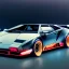 Placeholder: fullbody Drawing of 'Lamborghini Countach Redux',intricate detail,andrea bonelli,Kilian Eng,Ohrai,evan lee,three quarters frontal aerial view,toned colors,16k