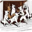 Placeholder: A group of anthropomorphic wolves react in surprise as one large hammer flies in the air against the wall of the wooden building. in the background other anthropomorphic wolves watch the scene unfold with expressions of shock and with surprise faces. one young anthropomorphic wolf in bodyhair stands in the foreground held up empty two paws, high realistic, detailed,dark fantasy mood, rain, cinematic