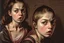 Placeholder: "Angry Girl" by Tintoretto