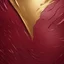 Placeholder: Hyper Realistic Maroon-Texture on Golden-brush-strokes-background