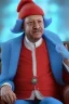 Placeholder: Recep Tayyip Erdogan As Papa Smurf