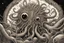 Placeholder: View into an event horizon in space with many enormous strange tentacled creatures with huge eyes and mouths flying around