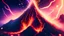 Placeholder: Magical volcano, Flying Petals, Sparks, Lightning,, Portrait Photography, Fantasy Background, Intricate Patterns, Ultra Detailed, Luminous, Radiance, Ultra Realism, Complex Details, Intricate Details, 16k, HDR, High Quality, Trending On Artstation, Sharp Focus, Studio Photo, Intricate Details, Highly Detailed, hearts. colorful
