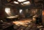 Placeholder: treasure room, post-apocalyptic, concept art