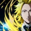 Placeholder: Detailed anime portrait of denki Kaminari my hero academia, yellow hair, black suit, intricate details, full body portrait, keep head in frame, slight smile, black Japanese motif, concept art, highly detailed, digital painting, concept art, sharp focus, illustration, art by Yoji Shinkawa, WLOP and greg rutkowski and alphonse mucha and artgerm and yanjun Chen and Junji ito and Makoto Shinkai, HDR, octane render