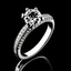 Placeholder: solitaire ring with round diamond