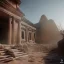 Placeholder: Petra + Ürdün, photo realistic, unreal engine