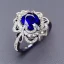 Placeholder: diamond and sapphire ring, art noveau, filigree, floral, breathtaking, highly ornate, delicate, intricate, photorealistic, high fashion, fine jewellery, luxury, designer