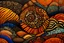 Placeholder: random color Zentangle patterns in the styles of Fumihiro Kato and Shane Drinkwater that depict rolling hills, circles, dots, tunnels, and hollow circles
