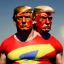 Placeholder: Realistic image of Donald trump wrestler, Mexican wrestling style, Mexican wrestling mask for eyes, red and blue breeches, glow us flag dress, suspenders, retro style, 80s, vibrant color, highly detailed, sky background, concept art, unreal engine 5, god rays, ray tracing, RTX, lumen lighting, ultra detail, volumetric lighting, 3d, finely drawn, high definition, high resolution.