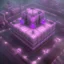 Placeholder: purple cube energy power plant