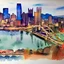 Placeholder: Pittsburgh watercolor