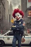 Placeholder: Police officer Ronald McDonald on pursuit of happiness