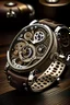 Placeholder: Produce an image of a jump hour watch surrounded by gears and mechanical elements, emphasizing the intricate craftsmanship and engineering that goes into creating these unique timepieces."