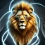 Placeholder: The legendary, magical and imaginative male lion, the body of the lion is in the form of a python, with eagle wings, full HD, 4K, 8K