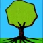 Placeholder: tree pop art