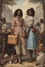 Placeholder: Illustrate the dehumanizing perspective of Franklin and Armfield towards slaves. Depict their likening of "fancy girls" to luxury items like Louis Vuitton handbags. Use symbolism to convey the callousness of this comparison